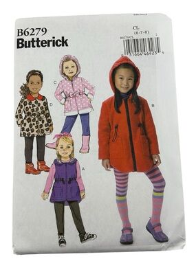 🧵 2 for 22$ 🧵 Butterick Children's Jacket and Vest 6279